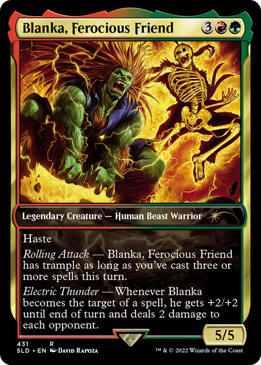 Blanka, Ferocious Friend (431) - Secret Lair Drop