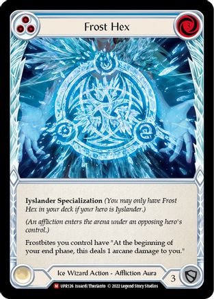 Frost Hex (UPR126) Rainbow Foil - Uprising