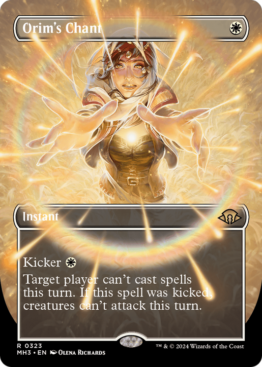 Orim's Chant (Borderless) (323) - Modern Horizons 3