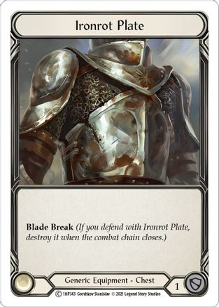 Ironrot Plate (1HP343) - History Pack Vol.1