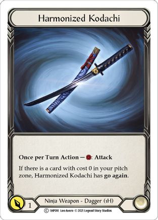 Harmonized Kodachi (1HP091)  (1HP091) - History Pack Vol.1 | Silver Goblin