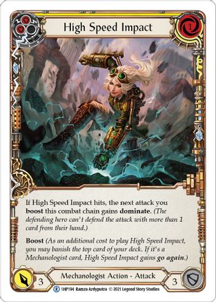 High Speed Impact (Yellow) (1HP194) - History Pack Vol.1