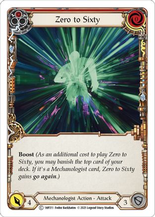 Zero to Sixty (Red) (1HP211) - History Pack Vol.1