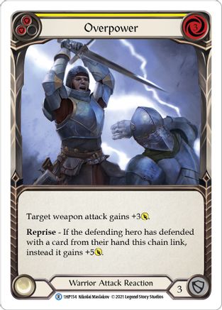 Overpower (Yellow) (1HP154) - History Pack Vol.1