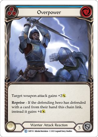 Overpower (Blue) (1HP155) - History Pack Vol.1