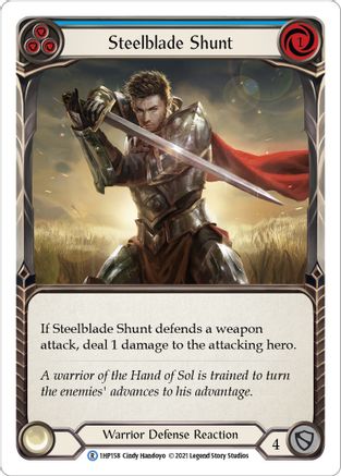 Steelblade Shunt (Blue) (1HP158) - History Pack Vol.1