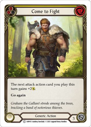 Come to Fight (Yellow) (1HP415) - History Pack Vol.1