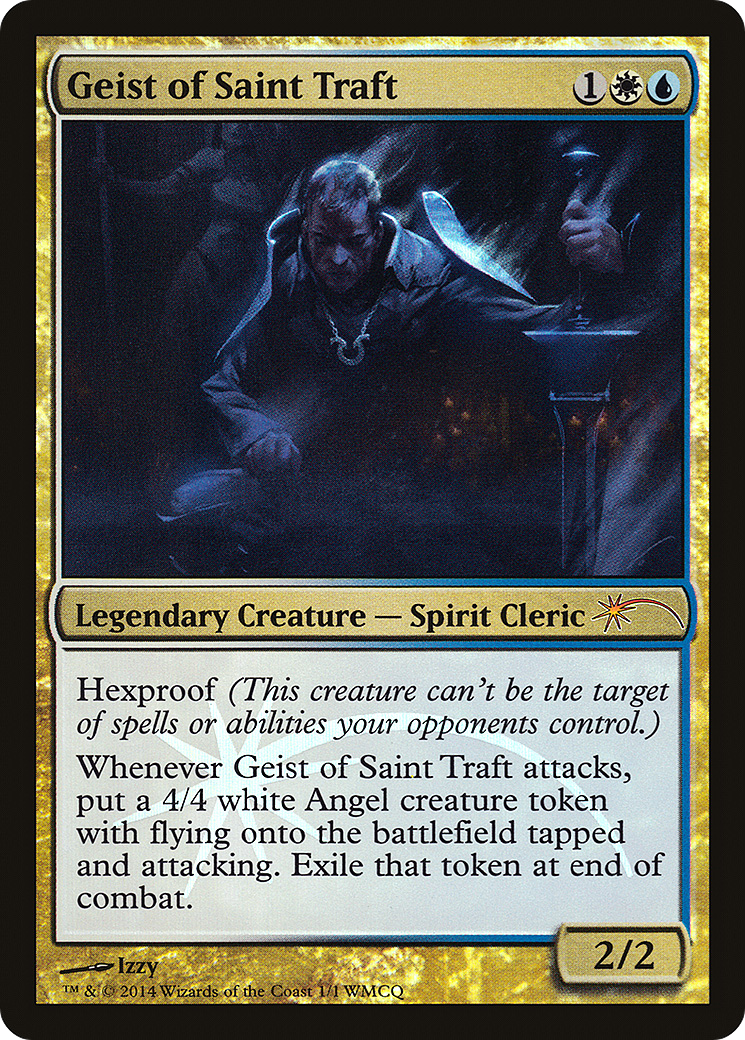 Geist of Saint Traft (001) Foil - World Magic Cup Qualifiers