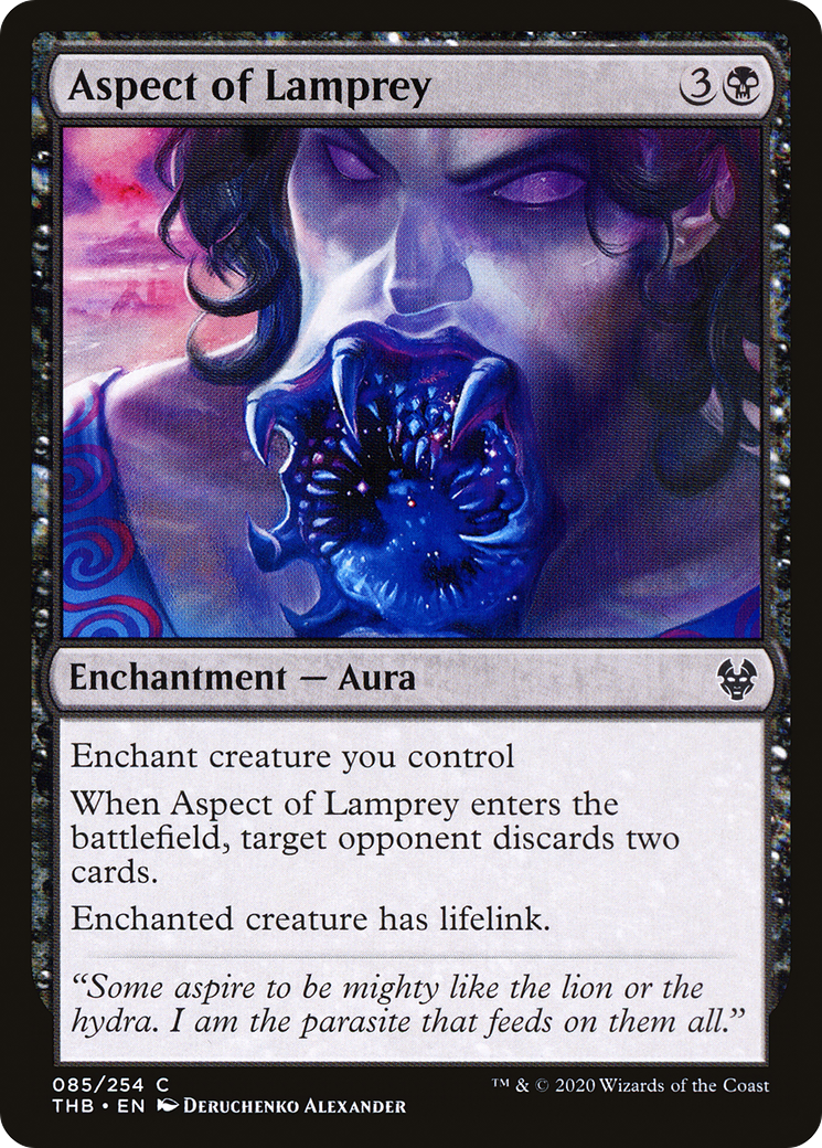 Aspect of Lamprey (085) - Theros Beyond Death