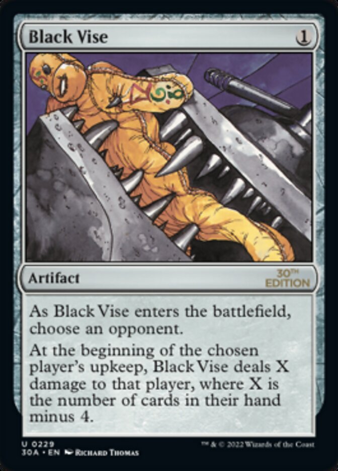 Black Vise (229) - 30th Anniversary Edition