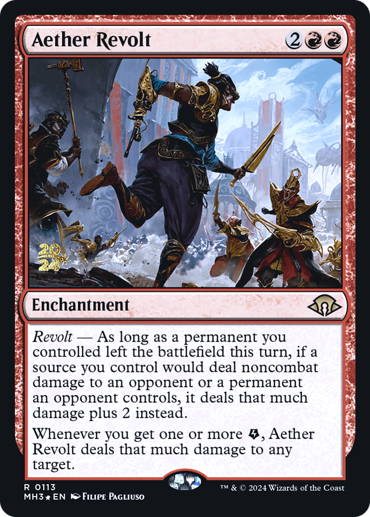 Aether Revolt [Modern Horizons 3 Prerelease Promos] | Silver Goblin