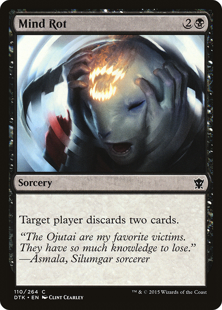 Mind Rot (110) Foil - Dragons of Tarkir