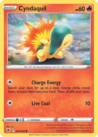 Cyndaquil (23) - Astral Radiance