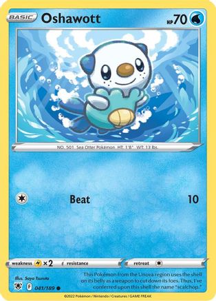 Oshawott (041/189) [Sword & Shield: Astral Radiance] | Silver Goblin