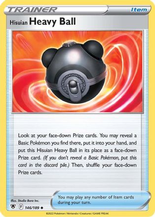 Hisuian Heavy Ball (146) - SWSH10 Astral Radiance