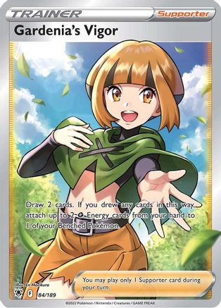 Gardenia's Vigor (Full Art) (184) Holofoil - SWSH10 Astral Radiance