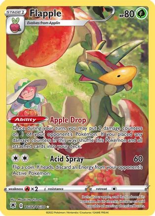 Flapple (TG02) Holofoil - SWSH10 Astral Radiance Trainer Gallery