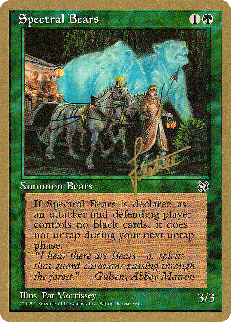 Spectral Bears - 1996 Bertrand Lestree (HML) - Pro Tour Collector Set