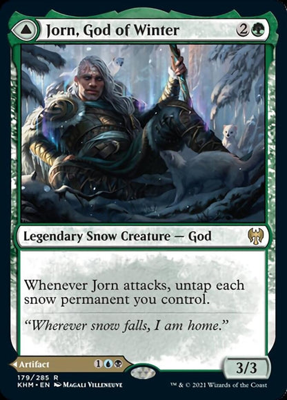 Jorn, God of Winter // Kaldring, the Rimestaff (179) - Kaldheim