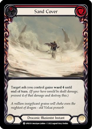 Sand Cover (Red) (UPR039) Rainbow Foil - Uprising