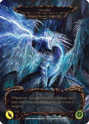 Invoke Azvolai // Azvolai (Marvel) (UPR009) Cold Foil - Uprising