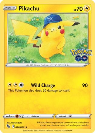 Pikachu (28) (28) Holofoil - Pokemon GO