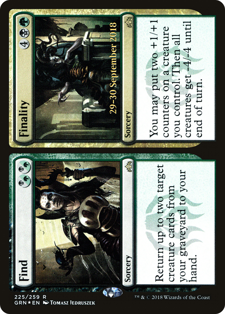 Find // Finality (225s) Foil - Guilds of Ravnica Promos