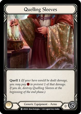 Quelling Sleeves (UPR185) Cold Foil - Uprising