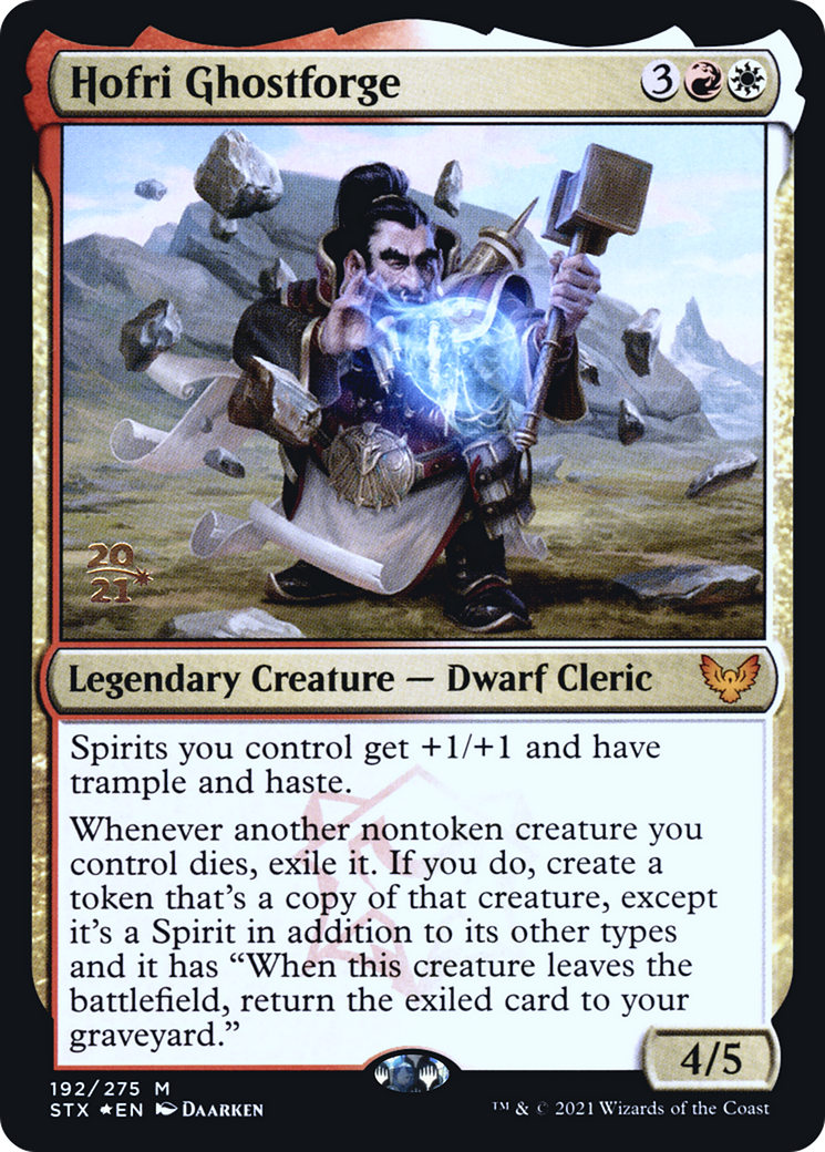 Hofri Ghostforge (192s) Foil - Strixhaven: School of Mages Promos
