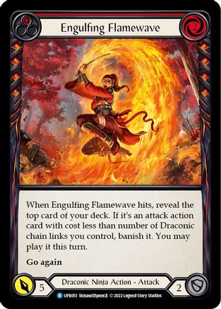 Engulfing Flamewave (Red) (UPR051) - Uprising