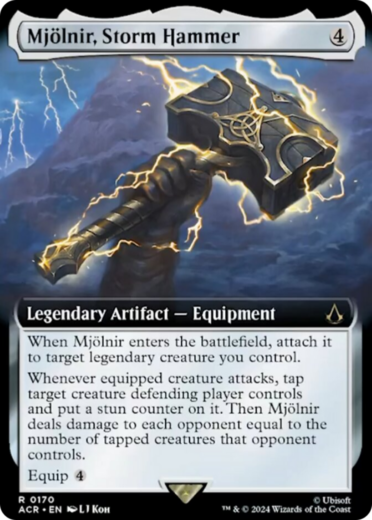 Mjolnir, Storm Hammer (Extended Art) [Assassin's Creed] | Silver Goblin