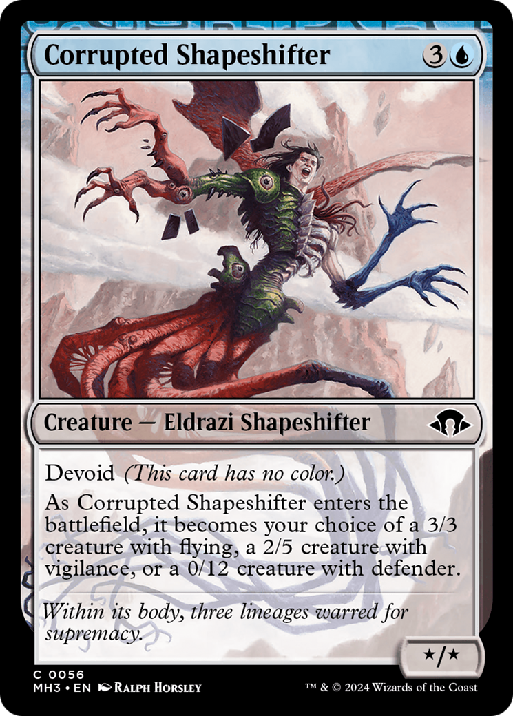 Corrupted Shapeshifter [Modern Horizons 3] Foil