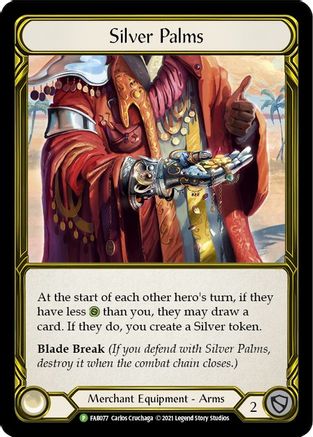Silver Palms (Golden) (FAB077) Cold Foil - FaB Promos