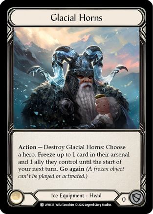 Glacial Horns (UPR137) Cold Foil - Uprising