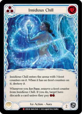 Insidious Chill (UPR140) Rainbow Foil - Uprising