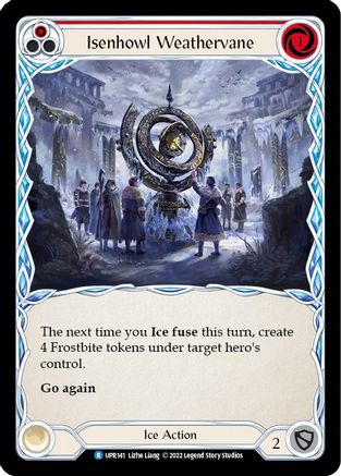 Isenhowl Weathervane (Red) (UPR141) Rainbow Foil - Uprising