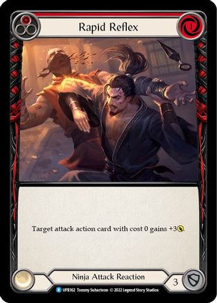 Rapid Reflex (Red) (UPR162) Rainbow Foil - Uprising