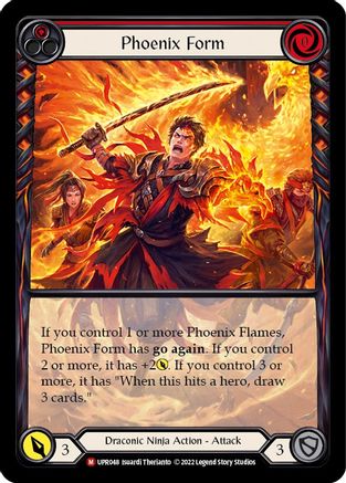 Phoenix Form (Extended Art) (UPR048) Rainbow Foil - Uprising