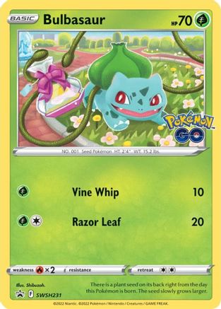 Bulbasaur - SWSH231 (SWSH231) Holofoil - SWSH Sword & Shield Promo Cards