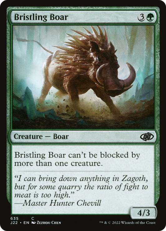 Bristling Boar (635) - Jumpstart 2022