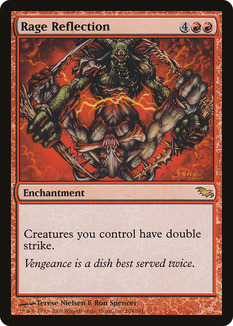 Rage Reflection (104) Foil - Shadowmoor