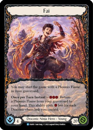 Fai (FAI001) Rainbow Foil - Blitz Deck: Uprising - Fai
