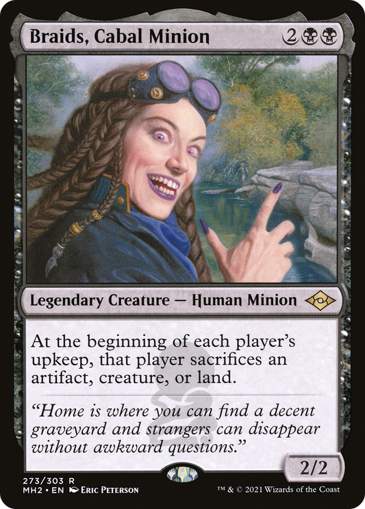 Braids, Cabal Minion (273) Foil - Modern Horizons 2