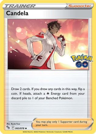 Candela (65) Reverse Holofoil - Pokemon GO