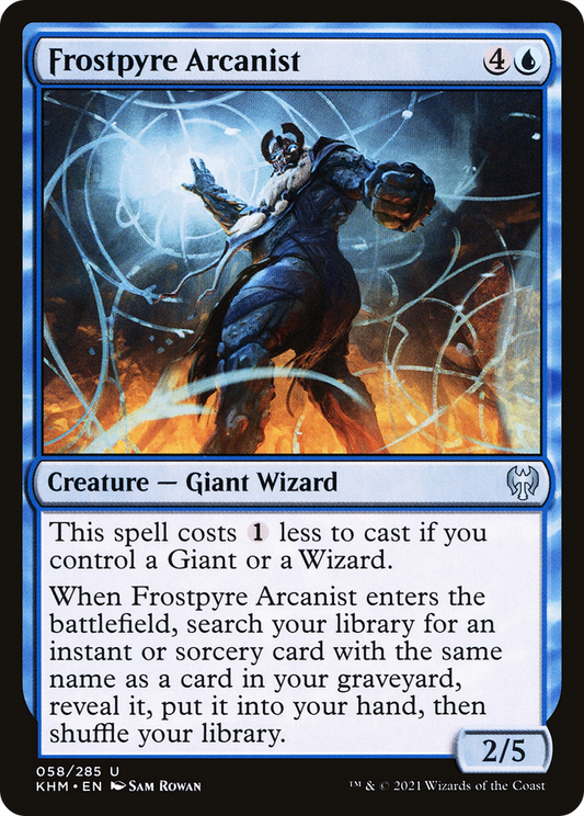Frostpyre Arcanist (058) Foil - Kaldheim