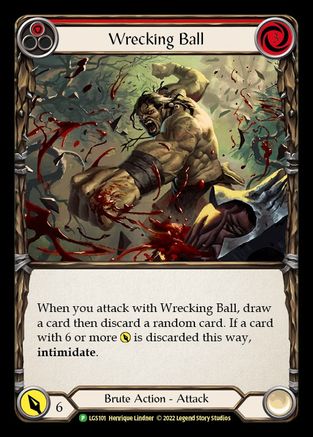 Wrecking Ball (LGS101) Rainbow Foil - FaB Promos