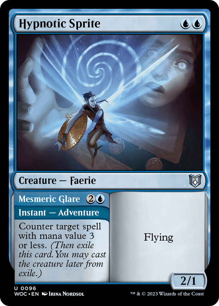 Hypnotic Sprite (096) - Wilds of Eldraine Commander