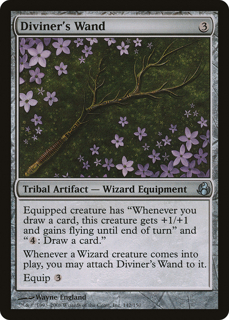 Diviner's Wand (142) Foil - Morningtide