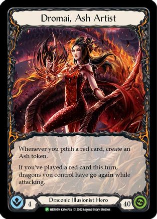Dromai, Ash Artist (HER059) Cold Foil - FaB Promos