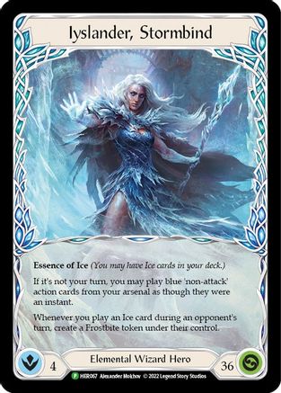 Iyslander, Stormbind (HER067) Rainbow Foil - FaB Promos